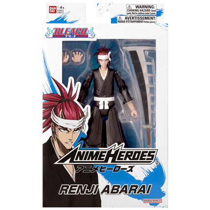 Abarai Renji Bleach Action Figure Anime Heroes 17 cm