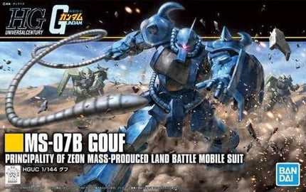 MS-07B Gouf Gundam Model Kit Gunpla 1/144 HG High Grade