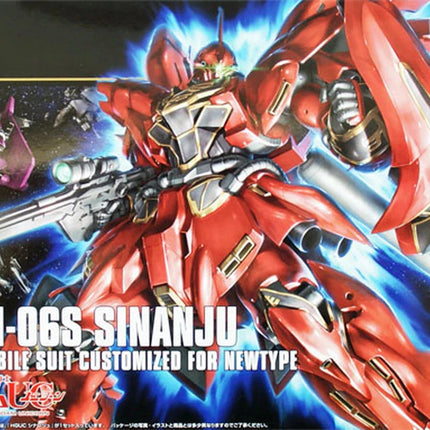 MSN-06S Sinanju Model Kit Gundam Gunpla HGUC 1/144