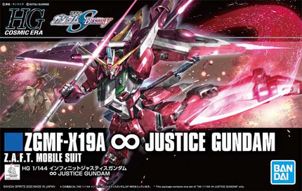 ZGMF-X19A Infinity Justice Gundam Model Kit Gundam Gunpla 1/144 HG High Grade