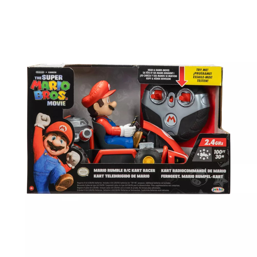 Nintendo The Super Mario Bros. Movie Rumble R C Kart Racer poptoys