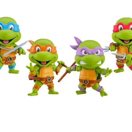 TMNT Teenage Mutant Ninja Turtles Nendoroid 4 Action Figures Bundle