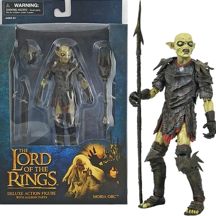 Series 3 Bundle Aragorn + Moria Orc Action Figures Select Series 3 Lord of the Rings