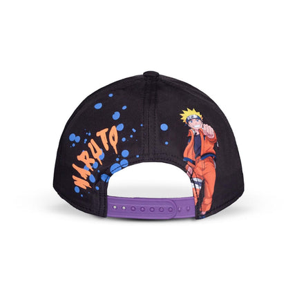 Naruto Shippuden Curved Bill Cap Logo Cappello Baseball