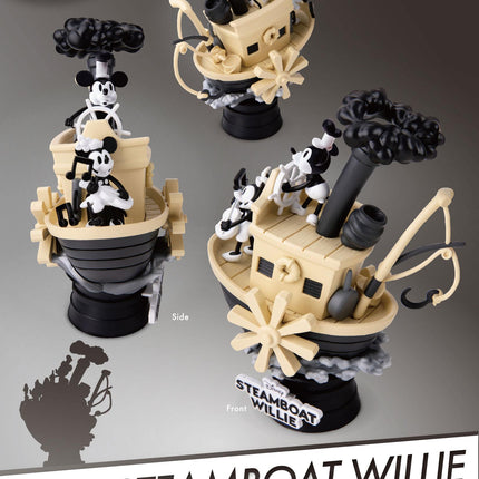 Steamboat Willie D-Stage PVC Diorama Mickey and Minnie 15 cm - 017