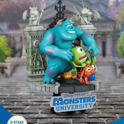Mike & Sulley Monsters University D-Stage PVC Diorama 14 cm