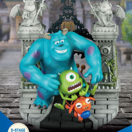 Mike & Sulley Monsters University D-Stage PVC Diorama 14 cm
