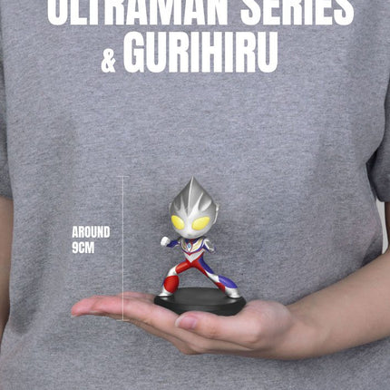 Ultraman Mini Egg Attack Figure 8 cm Assortment Ultraman Series & Gurihiru 6 pack