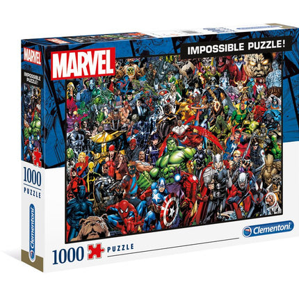 Marvel 80th Anniversary Impossible Puzzle Characters (1000 pcs)