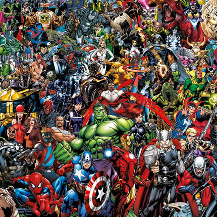 Marvel 80th Anniversary Impossible Puzzle Characters (1000 pcs)