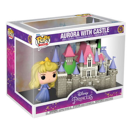 Aurora & Castle (Sleeping Beauty) Disney: Ultimate Princess POP! Town Vinyl Figure 9 cm