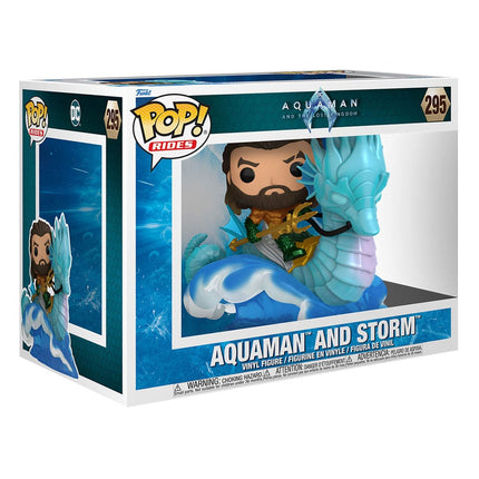 Aquaman & Storm Aquaman and the Lost Kingdom POP! Rides Deluxe Vinyl Figure DC 15 cm - 295