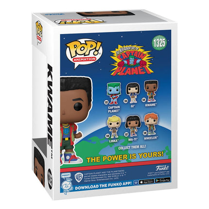 Kwame Captain Planet and the Planeteers POP! Animation Figure 9 cm - 1325