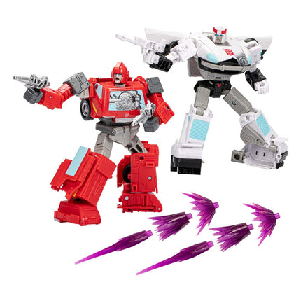 Ironhide (Voyager Class) & 86-20BB Prowl (Deluxe Class) The Transformers: The Movie Buzzworthy Bumblebee Studio Series Action Figure 2-Pack 86-24BB