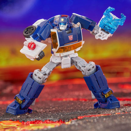 Autobot Chase Rescue Bots Universe Transformers Generations Legacy United Deluxe Class Action Figure 14 cm