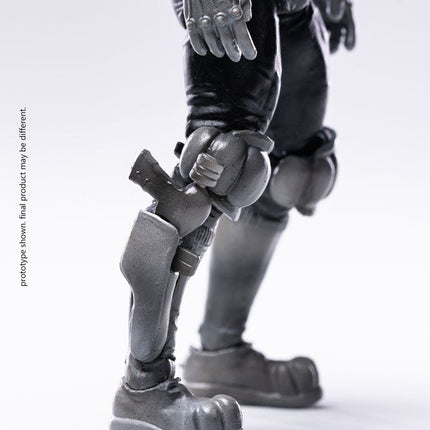 Black and White Judge Dredd 2000 AD Exquisite Mini Action Figure 1/18 10 cm