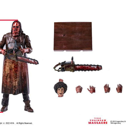 Leatherface Slaughter Version Texas Chainsaw Massacre (2022) Exquisite Mini Action Figure 1/18
