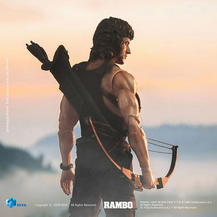 John Rambo First Blood II Exquisite Super Series Action Figure 1/12 16 cm