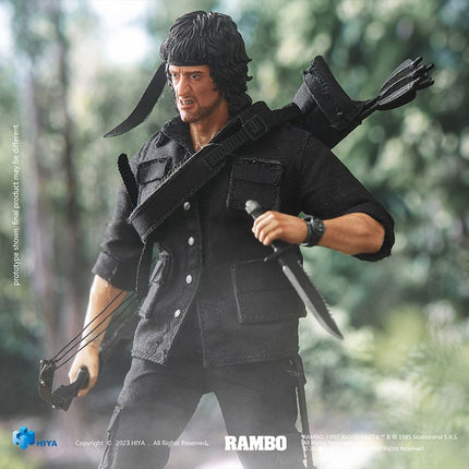 John Rambo First Blood II Exquisite Super Series Action Figure 1/12 16 cm