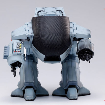 ED209 Robocop Exquisite Mini Action Figure with Sound Feature 1/18 Battle Damaged 15 CM