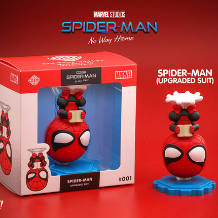 Spider-Man (Upgraded Suit) Spider-Man: No Way Home Cosbi Mini Figure 8 cm
