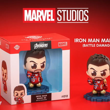 Iron Man Mark 85 (Battle) Avengers: Endgame Cosbi Mini Figure Marvel 8 cm