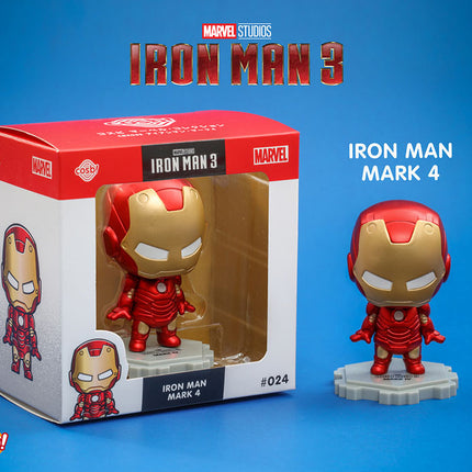 Iron Man Mark IV Iron Man 3 Cosbi Mini Figure 8 cm