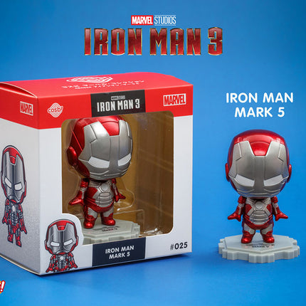 Iron Man Mark V Iron Man 3 Cosbi Mini Figure 8 cm
