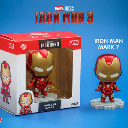 Iron Man Mark VII Iron Man 3 Cosbi Mini Figure 8 cm