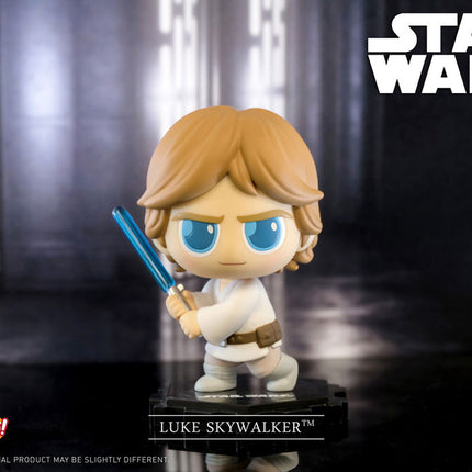 Luke Skywalker with Lightsaber Star Wars Cosbi Mini Figure 8 cm