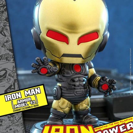 Iron Man (Armor Model 42) Marvel Comics Cosbaby (S) Mini Figure 10 cm