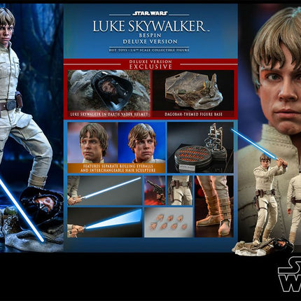 Luke Skywalker Bespin (Deluxe Version) Star Wars Episode V Movie Masterpiece Action Figure 1/6 28 cm