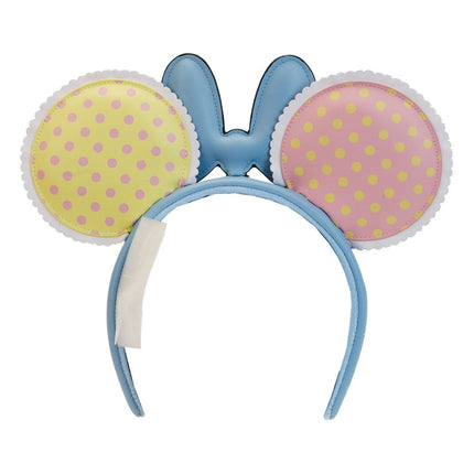 Disney by Loungefly Headband Minnie Pastel Color Blocked Dots