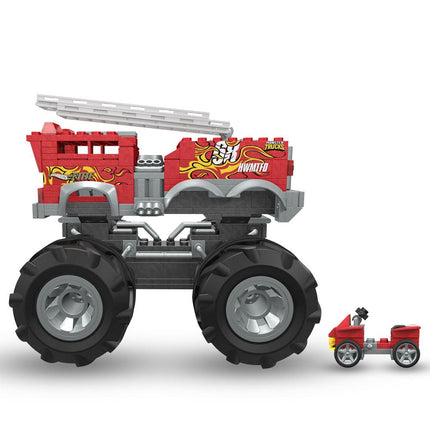 HW 5-Alarm Monster Truck Hot Wheels Monster Trucks Mega Construx Construction Set