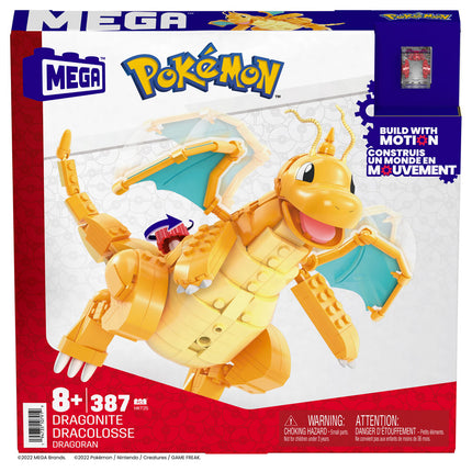Dragonite Pokémon Mega Construx Construction 19 cm