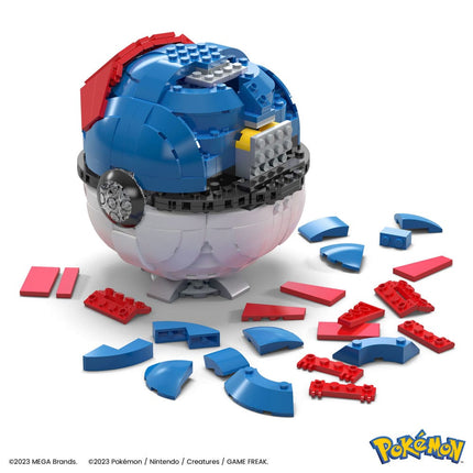 Great Ball Pokémon Mega Construx Construction Set Jumbo 13 cm