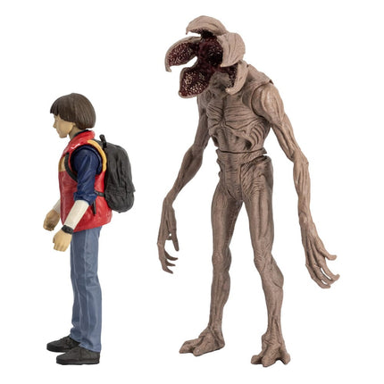 Will Byers and Demogorgon Stranger Things Action Figures Page Punchers 8 cm