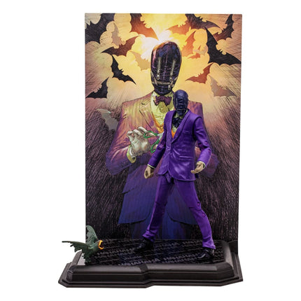 The Joker Batman & The Joker: The Deadly Duo Gold Label Patina Edition DC Multiverse Action Figure 18 cm