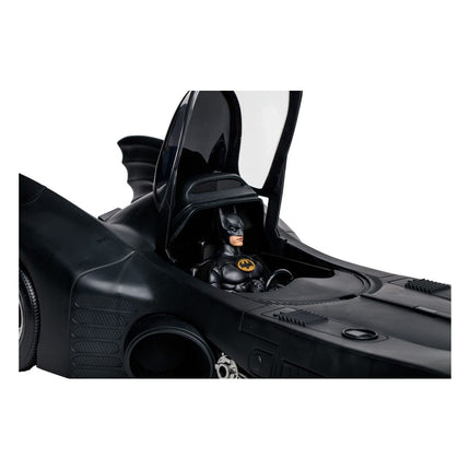 Batman 1989 with Batmobile DC Multiverse Action Figure e Vehicle 18 cm