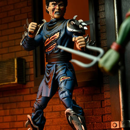 Battle Damaged Shredder Teenage Mutant Ninja Turtles (Mirage Comics) Action Figure TMNT 18 cm NECA 54289