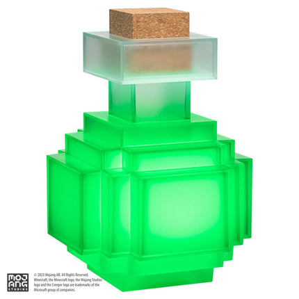 Minecraft Replica Illuminating Potion Bottle Lamp 16 cm