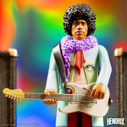 Jimi Hendrix ReAction Action Figure 10 cm