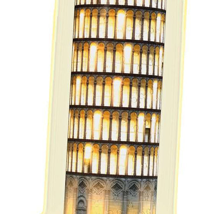 Torre de Pisa Night Edition 3D Puzzle con luces