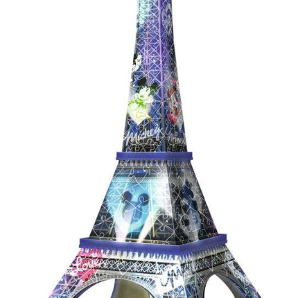 Disney torre Eiffel de Noche de la Edición de Puzzle en 3D con Luces -