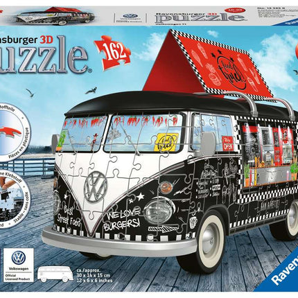 Camper Volkswagen Food Truck Ravensburger Puzzle 3D
