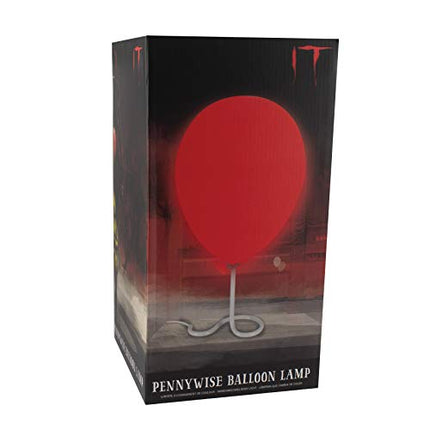 Lampa biurkowa IT Pennywise IT w kolorze czerwonym z balonem