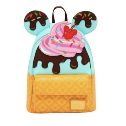 Disney by Loungefly Backpack Mickey and Minnie Sweets Ice Cream