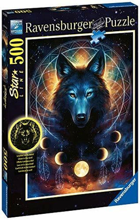 Puzzle 500 Pcs Ravensburger Glow in the dark Wolf