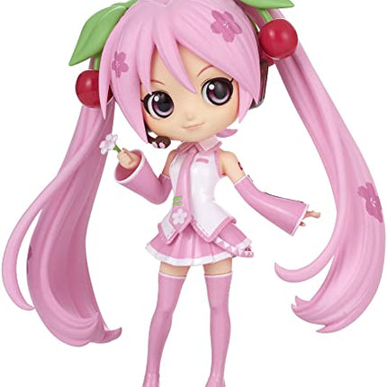Hatsune Miku Q Posket Mini Figure Sakura Miku Ver. A 14 cm