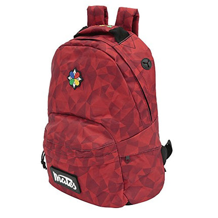 Amerykański zorganizowany czerwony plecak szkolny MATES